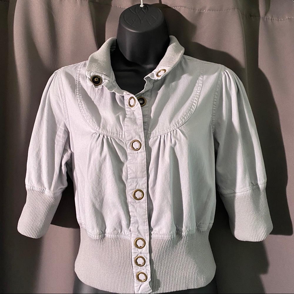 At Last crop top jacket